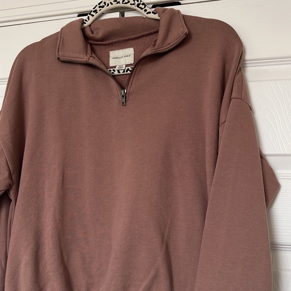 American Eagle Cropped Long sleeve Sweater - Picture 3 of 4